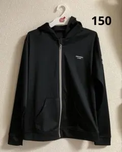パーカー　黒　男の子　150