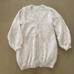 GLOBAL WORK ピンク Vネック カーディガン XL