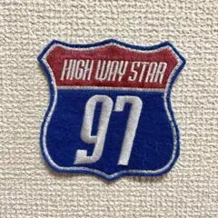 新品 Livin America ルート 刺繍ロゴ 刺繍ワッペン ユーズド加工