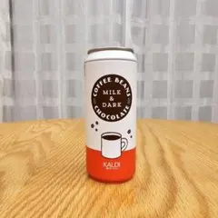 ★【未使用／缶のみ(中身なし)】カルディ コーヒー豆チョコレート缶★