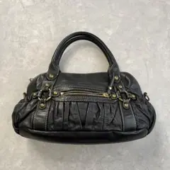 Archive LEATHER BAG BLACK