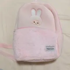 GIGO限定品　モンチッチ ぬいぐるみリュック　ブラウン　ピンク
