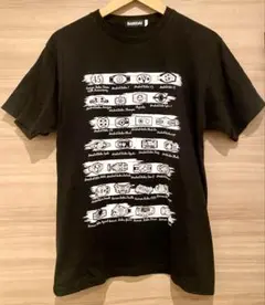 バンダイ BANDAI 仮面ライダー 45周年記念 プリント Tシャツ ブラック