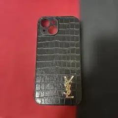 イブサンローラン【クロコダイルパターン iPhone15ケース】