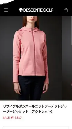 DESCENTE ゴルフ パーカー