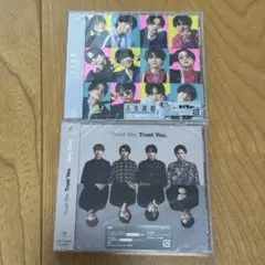 SexyZone 未開封 CD 人生遊戯 TrustMe,TrustYou.
