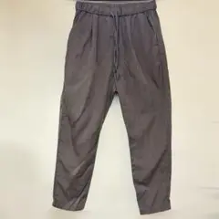 無印良品　　リヨセル　イージーテーパードパンツ　クロップ丈　S