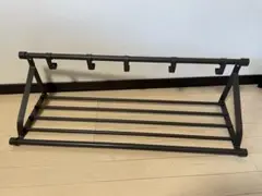 美品　イケア　IKEA　ウォールシェルフ　ハンガーラック