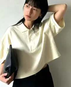 CROPPED POLO TOPS　CLANE