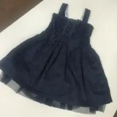 チェロキー CHEROKEE 西松屋 ワンピース チュニック ネイビー レース
