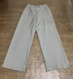 美品☆GIORGIO ARMANI☆パンツ☆シルク100%★38☆グレー