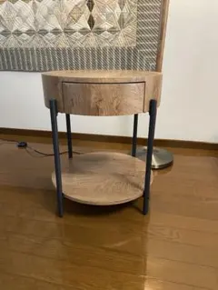 ベラクシー♪多機能サイドテーブル♪直径46cm×高さ60cm♪新品未開封