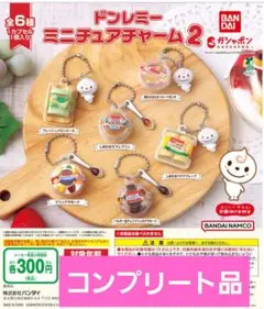 ガシャポン　ドンレミー ミニチュアチャーム２