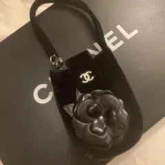 CHANEL ベルベット ベロア ココ ミニ ポーチ カメリア バッグ 正規品