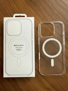 【純正】iPhone 16 Pro MagSafeクリアケース