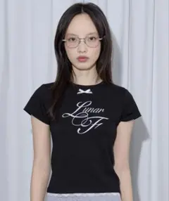FCMM RIBBON CROP TEE/ リボンクロップT