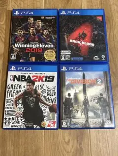PS4 ソフトまとめ売り4本