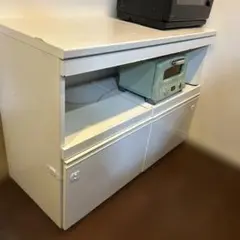 ホワイトキッチンカウンター 引き出し付き