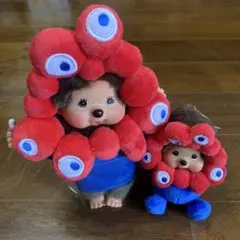 モンチッチ万博コラボぬいぐるみとチャームさセット