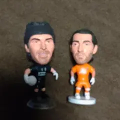 【廃盤】ブッフォン ユベントス サッカーフィギュア 2体セット