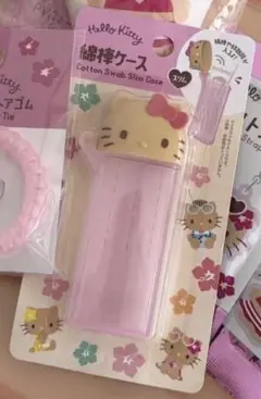 日焼けキティ綿棒ケース（1個）