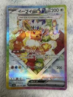 イーブイex SAR SV8a テラスタルフェスex 224/187