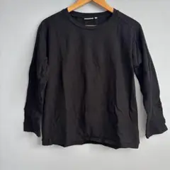 Calvin Klein ブラック 薄手 長袖 カットソー M