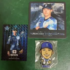 横浜DeNAベイスターズ53 中川颯選手応援グッズセット