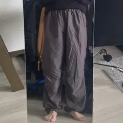 staple ステイプル ナイロン ワイドパンツ ストリート
