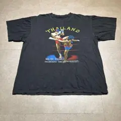 JOLIGOLF ムエタイ　格闘技　半袖　tシャツ　黒　ブラック