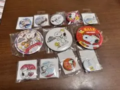 スヌーピー 缶バッジ　おまとめ12個セット