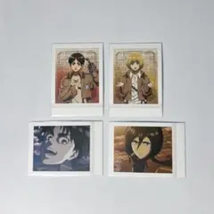 進撃の巨人　ぱしゃこれ4枚