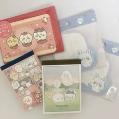 ちいかわ レターセット　メモ用紙　モモンガ　ハチワレ　うさぎ