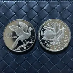 未流通品　バルバドス　2021年　ペリカン　1オンス銀貨　シルバーコイン　純銀 Yahoo!オークション - KS 美品 1オンス シルバー コイン