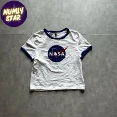 archive retro NASA ringer t-shirt y2k