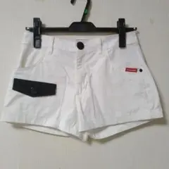 le coq sportif レディースショートパンツ ホワイト