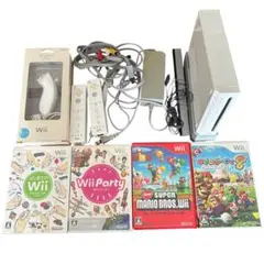Wii本体・コントローラー・ゲームソフトセット
