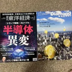 週刊東洋経済、週刊ダイヤモンド2025年5月10日、5月17日合併号