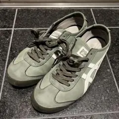 Onitsuka Tiger GSM オリーブグリーン スニーカー