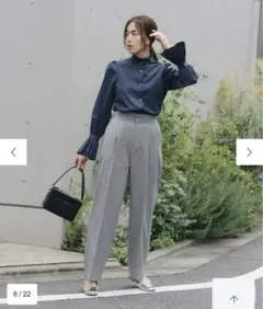 Newans ANSWER FOR ファッショニスタ ウエスト調整可ワイドパンツ