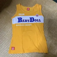 BABYDOLL イエロー タンクトップ