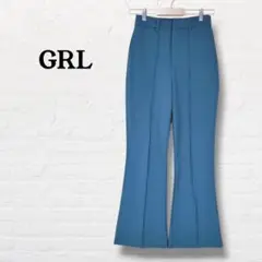 グレイル GRL☆カジュアルパンツ【S】ブルー