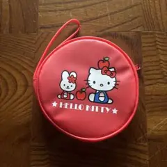 Hello Kitty 円形ポーチ