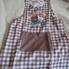 ✨新品☆未使用 BROWN & FRIENDS ／ラインフレンズ／エプロン ✨