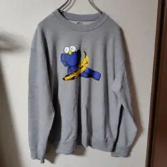 UNIQLO KAWS+WARHOL グレー スウェット M