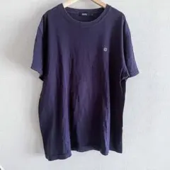 ダークネイビー Tシャツ Sロゴ 半袖