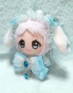 ぬい服　ちびぐるみ　服　ヘッドドレス　リボン