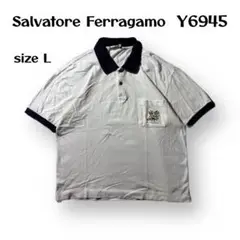 【即購入OK】Salvatore Ferragamo　半袖ポロシャツ　サイズL