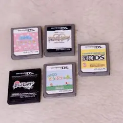 ニンテンドーDS ソフト5点詰め合わせ