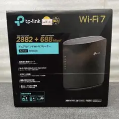 TP-Link Archer BE3600 デュアルバンドWiFi7ルーター